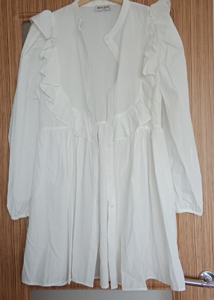 Fırfırlı gömlek hiç giyilmedi  - Görsel 4