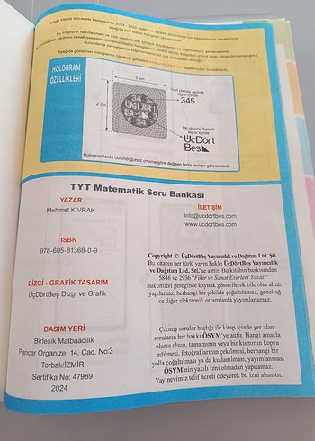Beden TYT Matematik Soru Bankası - Mehmet Kıvrak
