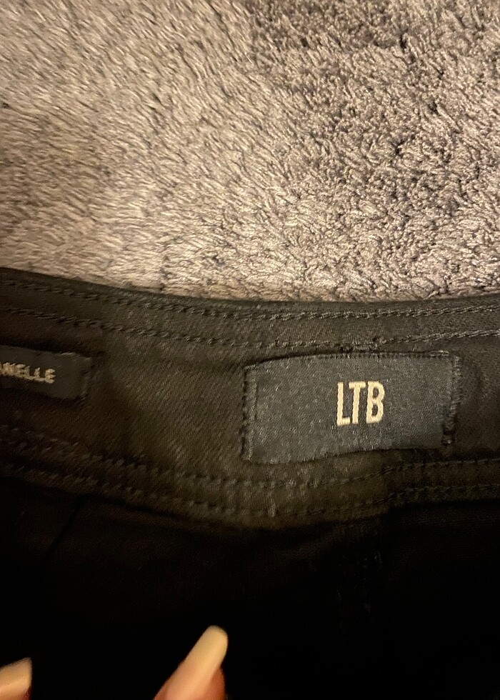 LTB siyah bol kont pantolon - Görsel 2