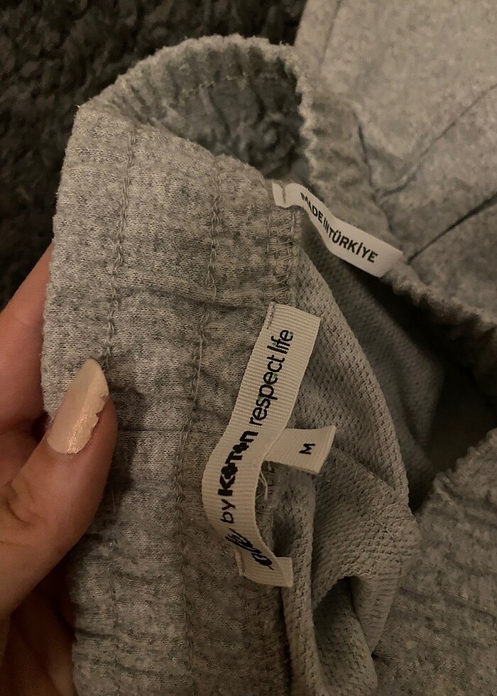 Koton gri eşofman - Görsel 3