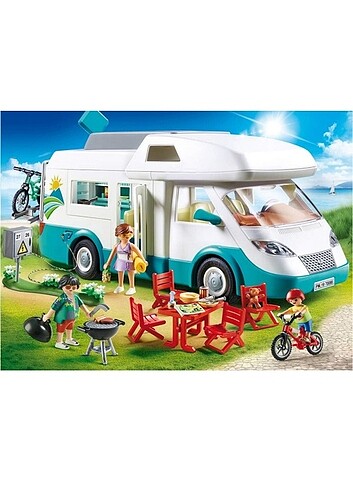 Playmobil Family Fun Mobilyalı Karavan