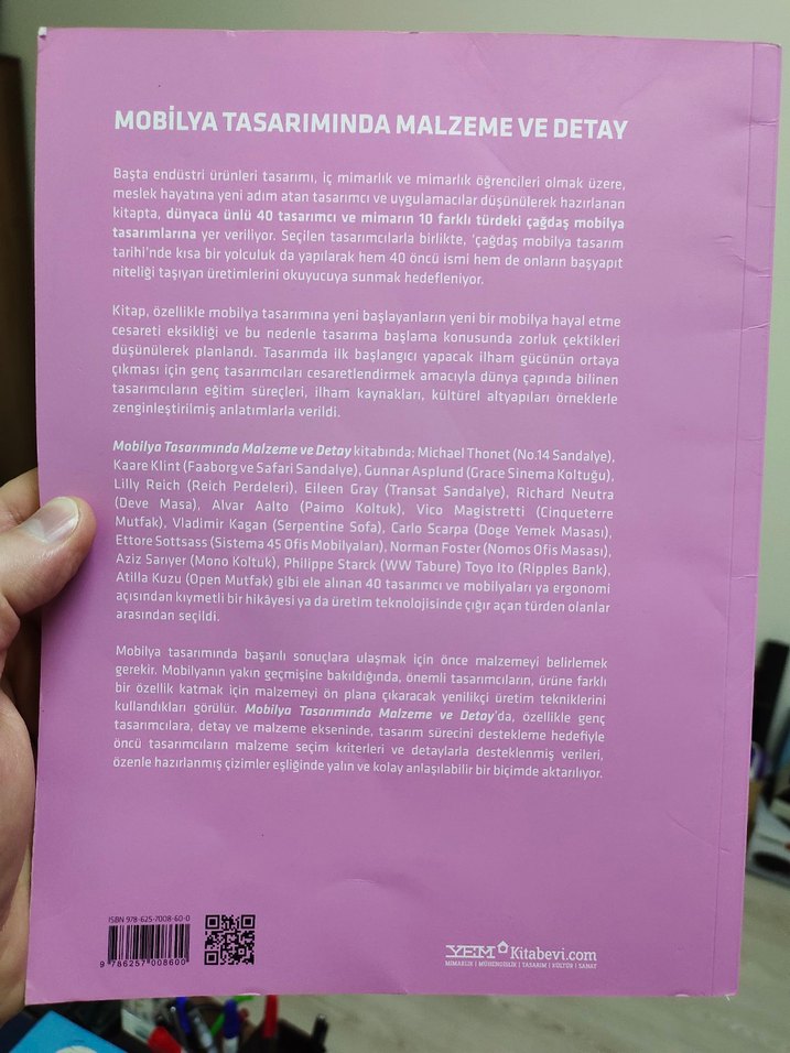 Mobilya Tasarımında Malzeme ve Detay Kitabı - Görsel 2