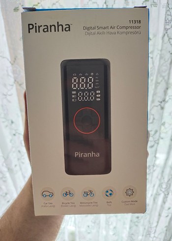 Piranha Dijital Akıllı Hava Kompresörü
