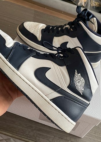 tek ebat Beden lacivert Renk Nike air jordan 1 mid num:47