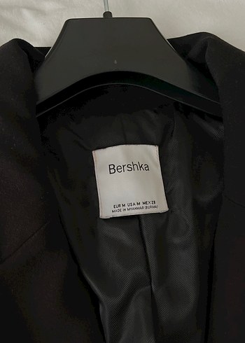 m Beden Bershka Siyah Blazer Ceket