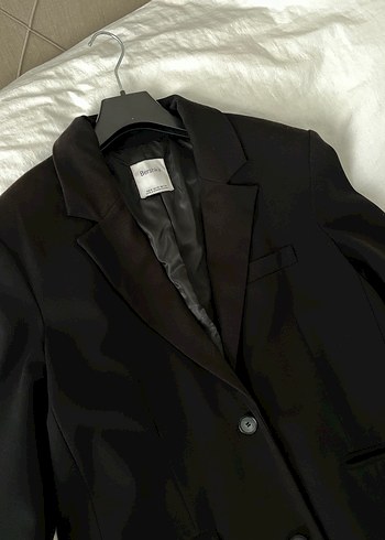 m Beden siyah Renk Bershka Siyah Blazer Ceket