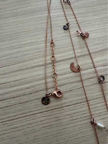 Beden altın Renk Accessorize - Rose Gold Kolye