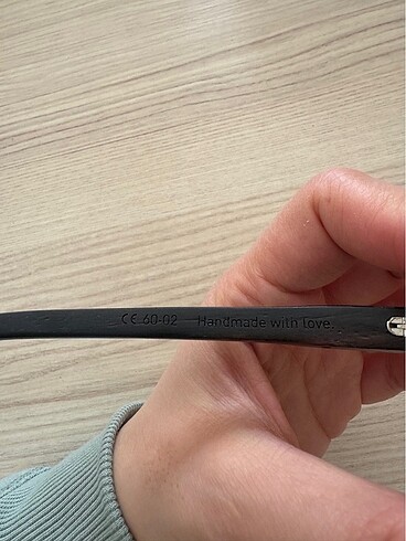  Beden lacivert Renk Boho Vesper 0 El yapımı Güneş Gözlüğü