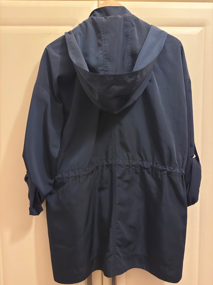 Bej Factory Lacivert Yağmurluk - Görsel 2