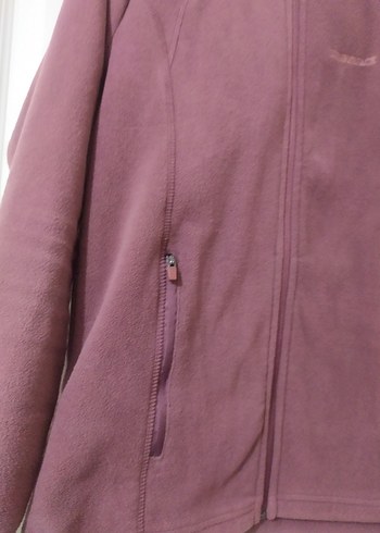 Lumberjack Bordo Fermuarlı Kadın Polar Ceket