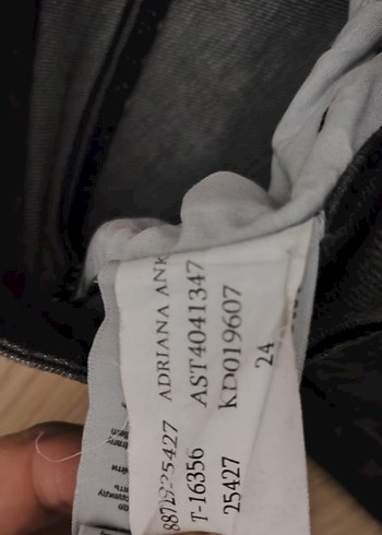 s Beden gri Renk Gri Kadın Denim Midi Boy Dar Kesim Kot