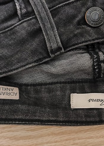 Mavi Jeans Gri Kadın Denim Midi Boy Dar Kesim Kot