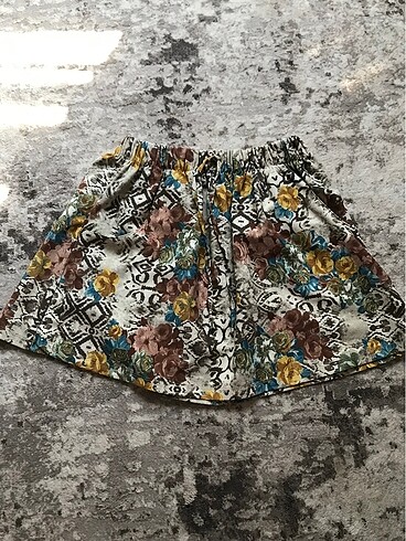 Vintage görünümlü etek