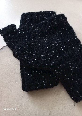 Çok Renkli Örgü kiz ve erkek cocuk Eldivenleri. - Görsel 3