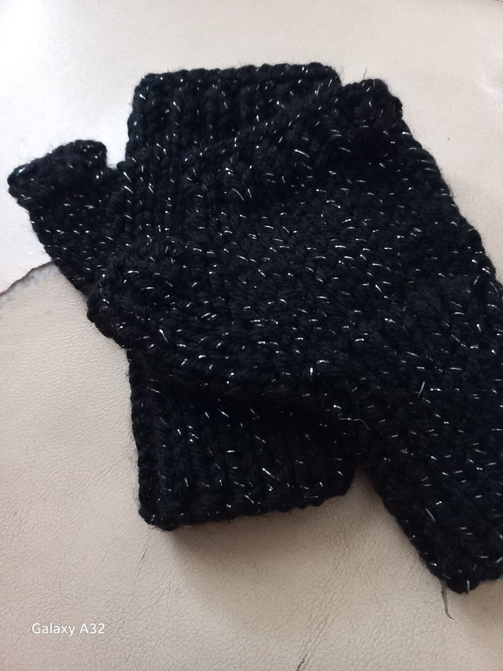 Çok Renkli Örgü kiz ve erkek cocuk Eldivenleri. - Görsel 3