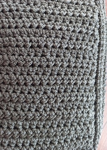 Bohem Örgü Kadın El Çantası, cuzdan - Görsel 5