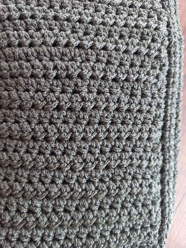 Bohem Örgü Kadın El Çantası, cuzdan - Görsel 5