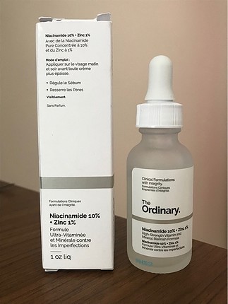The ordinary niacinamide + zinc %1