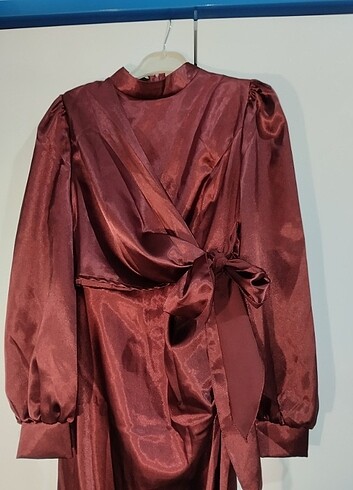 38 Beden Saten bordo abiye
