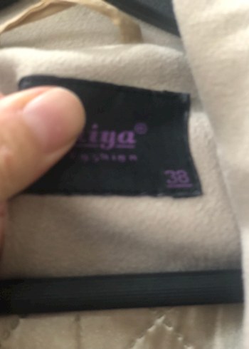 Bej Midi Kadın Klasik Palto - Görsel 2