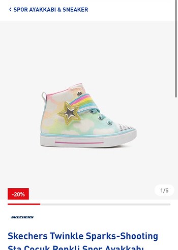 Skechers Twinkle Sparks-Shooting Sta