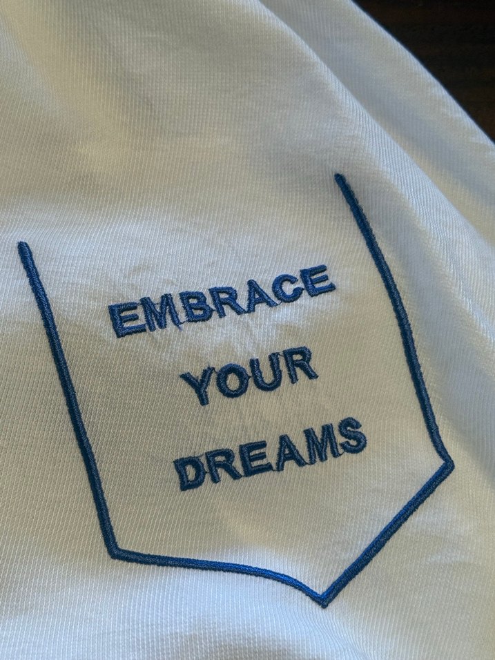 TWIST Beyaz Nakışlı Gömlek  Beden 38 - Görsel 5