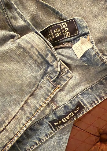  GAS Blue Jeans Kargo Kot Pantolon  Orijinal  - Görsel 4