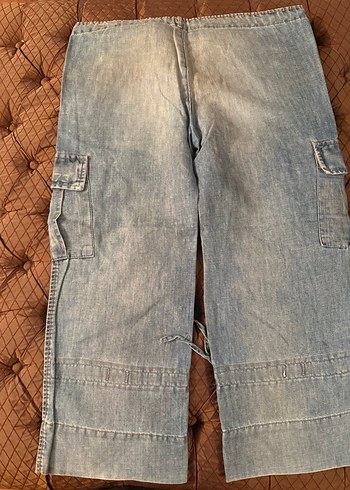  GAS Blue Jeans Kargo Kot Pantolon  Orijinal  - Görsel 2