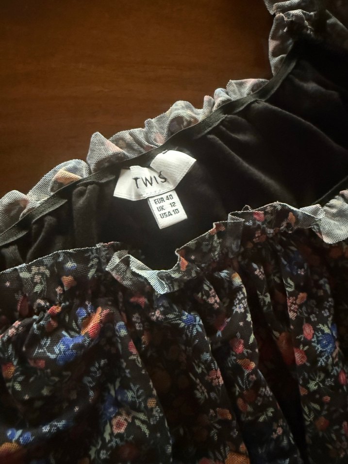  TWIST Çiçek Desenli Elbise  Şık & Rahat - Görsel 5