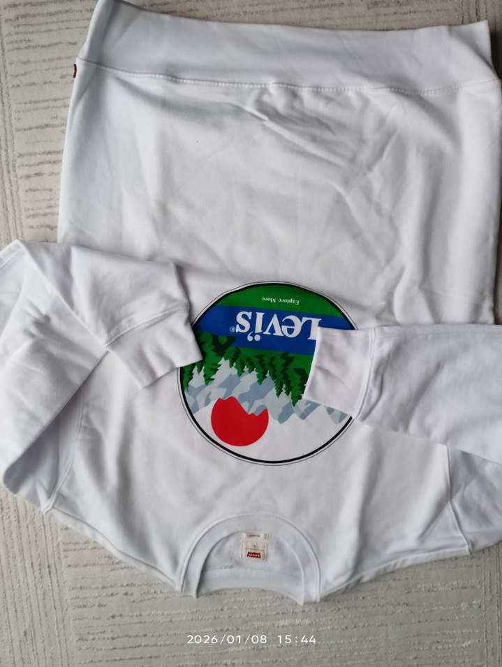 Levi's Siyah Kapüşonlu Sweatshirt - Görsel 4