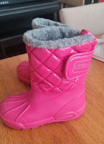 Chicco, 27 numara, pembe, içi peluş çizme