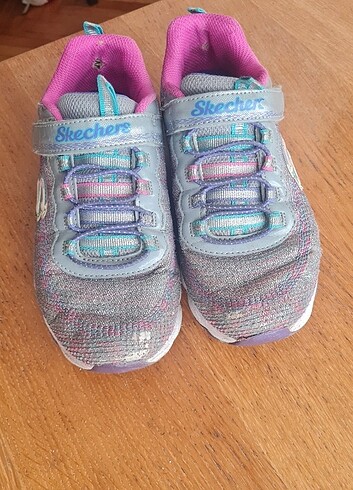 Skechers Skechers 34 numara ışıklı kız çocuk ayakkabısı
