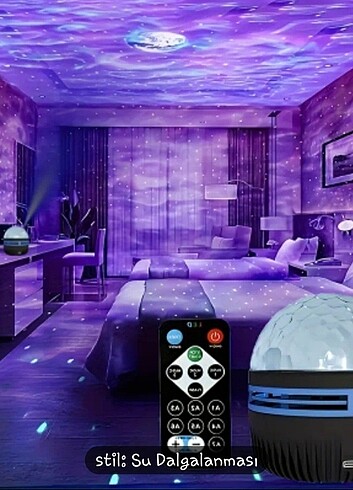 Su dalgası uansıtması led lamba