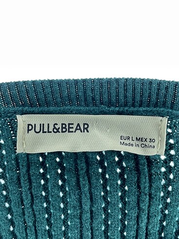 l Beden yeşil Renk Pull and Bear Kazak / Triko %70 İndirimli.