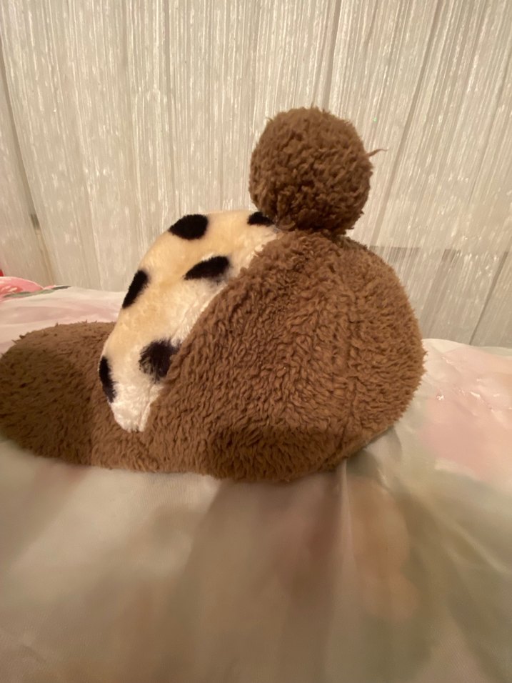 Leopar Desenli kadın Sıcak Terlik - Görsel 3