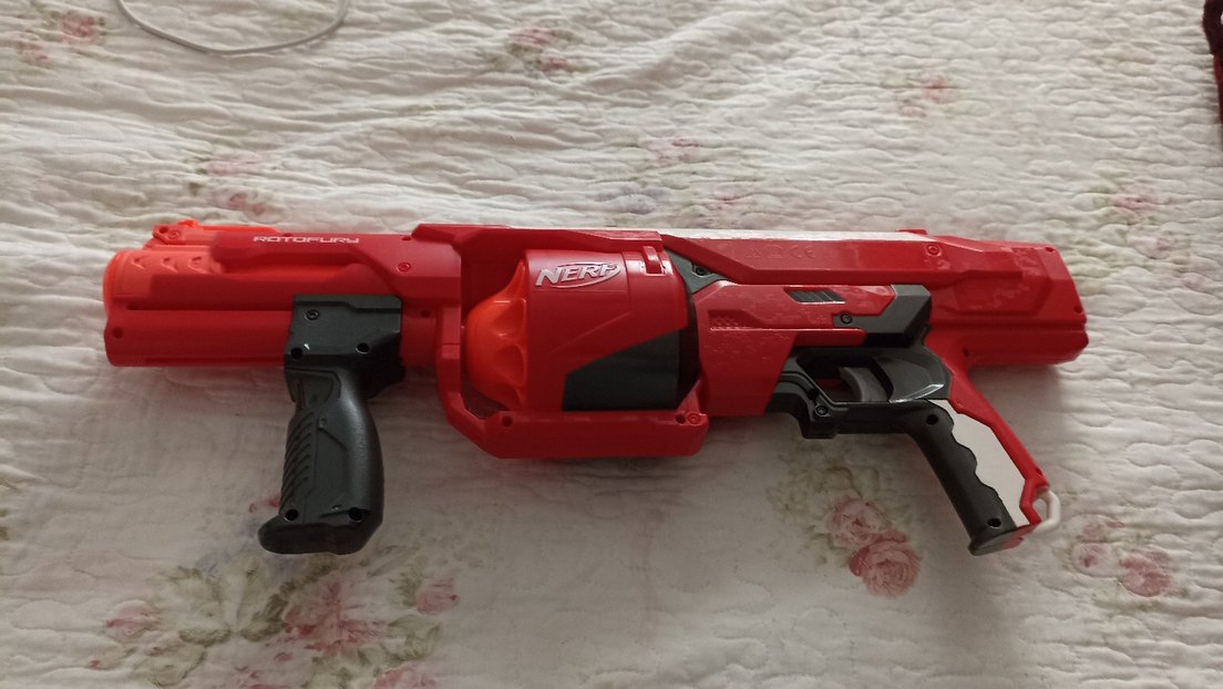 Kırmızı Nerf Oyuncak Tabanca - Görsel 2