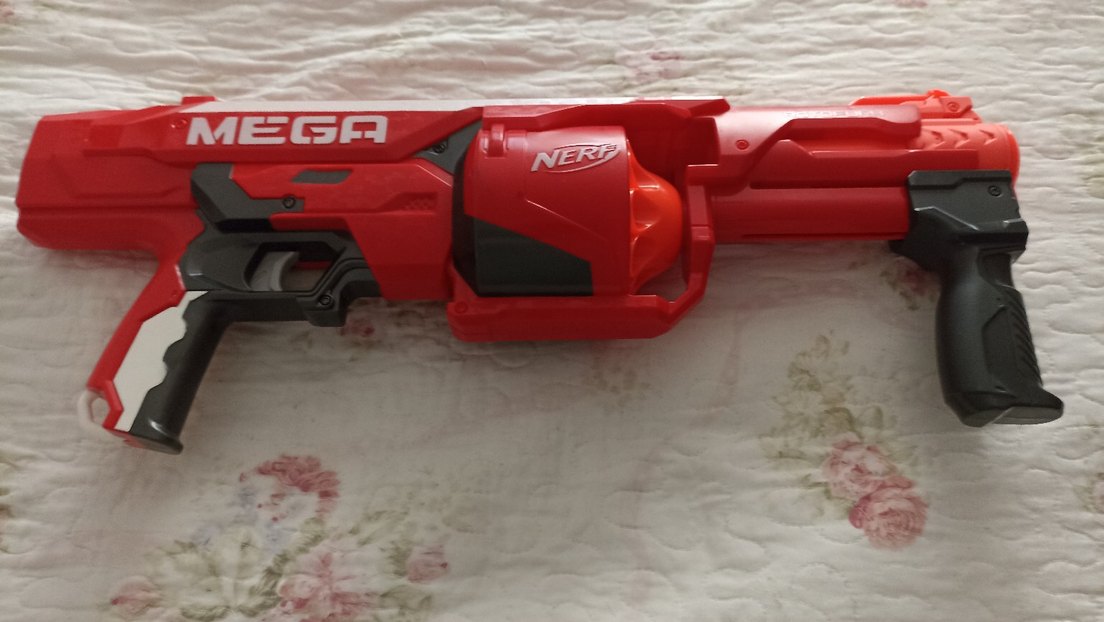 Kırmızı Nerf Oyuncak Tabanca - Görsel 4