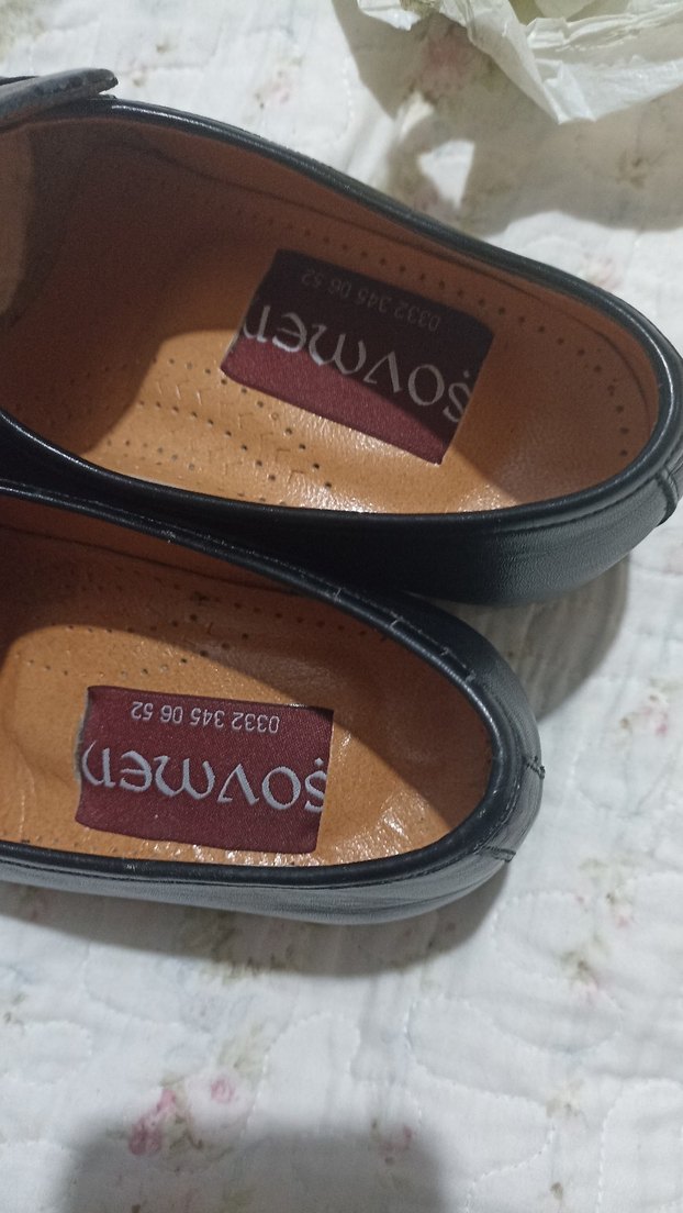 Deri Siyah Klasik Erkek Ofis Ayakkabısı - Görsel 2