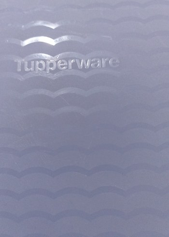 Mavi Kapaklı Tupperware Saklama Kabı - Görsel 4