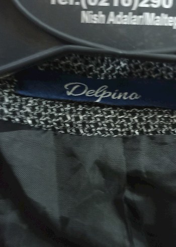 Gri Erkek Düz Desenli Ceket - Görsel 4