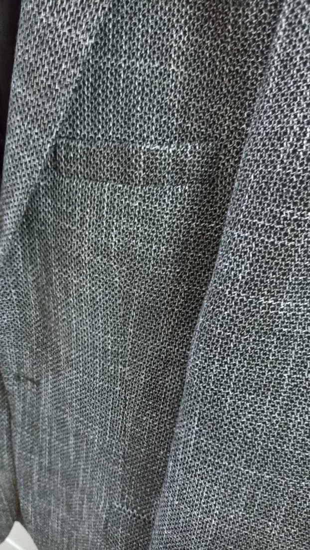 Gri Erkek Düz Desenli Ceket - Görsel 2