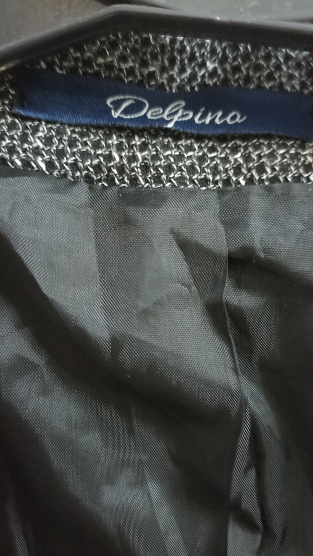 Gri Erkek Düz Desenli Ceket - Görsel 5