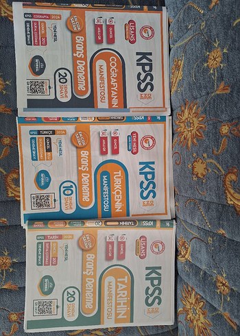 KPSS Lisans Deneme Seti: Tarih, Türkçe, Coğrafya
