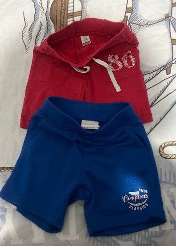 Kırmızı Fermuarlı Erkek Şort - Görsel 2