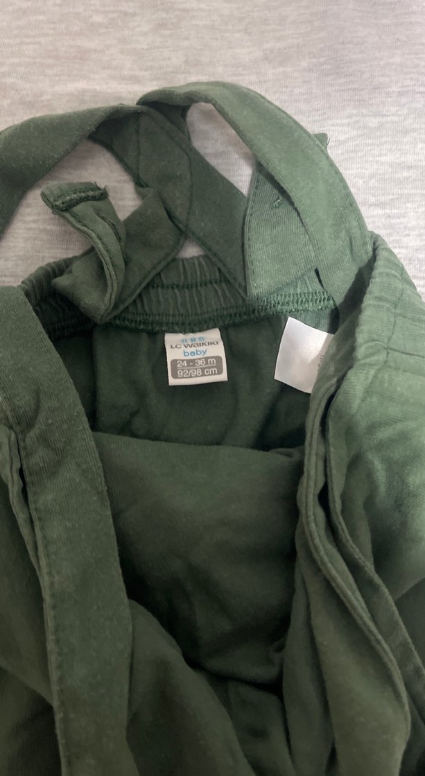 Erkek Çocuk Yeşil Tulum - Görsel 3