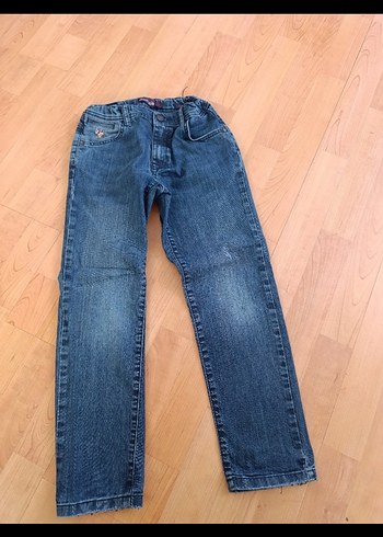 Düğmeli Mini Koyu Mavi Kadın Jean - Görsel 2