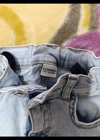 Mavi Tie-Dye Kadın Denim Pantolon - Görsel 4