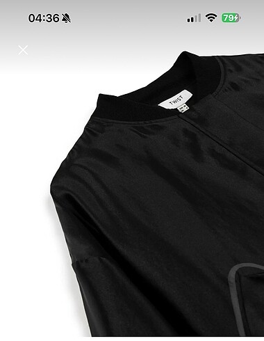 s Beden Twist organze bomber ceket