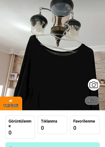 H&M Siyah Fakirkollu İnce Yumusak Triko