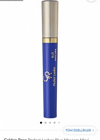 Parlak Mavi Maskara volum veren - Görsel 3
